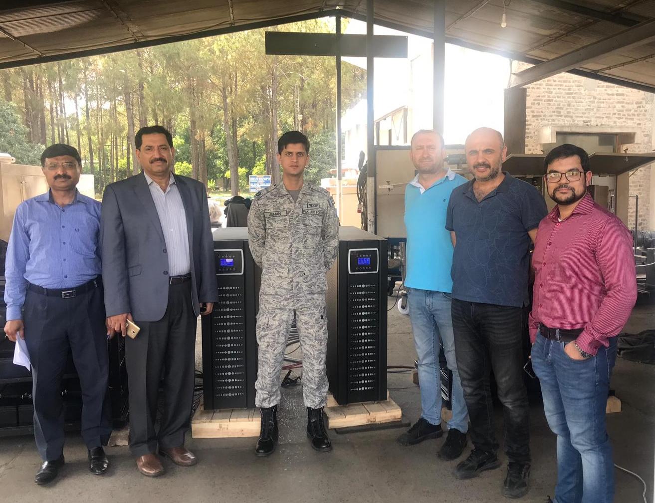 PAKİSTAN HAVA KUVVETLERİ YEDEKLİ UPS KURUMLARI